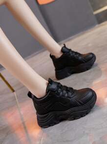 Của phụ nữ Giày thể thao , Đúng mốt Và Linh hoạt Đế dày Giải trí Giày thể thao , Mùa Thu Và Mùa Đông - màu đen - Xem 4