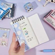 Cuaderno De Vocabulario Y Adorable Mini Bloc De Notas De Bolsillo Para Estudiantes - Rosa - Ver 9