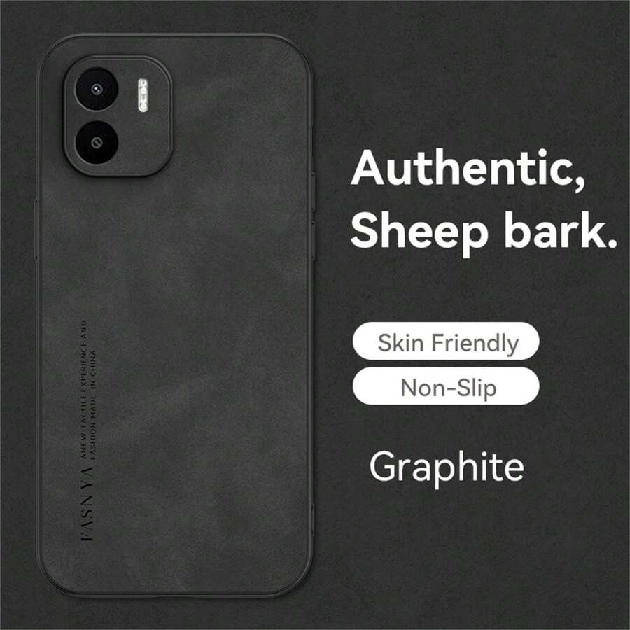 羊皮纹理手机壳,防摔保护套,适用于 Redmi 10c、Redmi 10、Redmi 12、12c、Redmi A1、A1x+、Redmi K20、K30、K40、K50pro、K60e、K60 终极版、Redmi Note 13、Note 12、Note 11pro、Redmi Note 5、Note 7、Note 8pro、Redmi Note 9pro、Note 9 5g、Redmi Note 10、Note 13pro、Note 12s、Redmi 8、8a、Redmi 5plus、Redmi 9a、9c。 - 黑色 - 查看 1