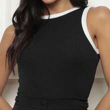 Women Bodysuits - màu đen - Xem 5