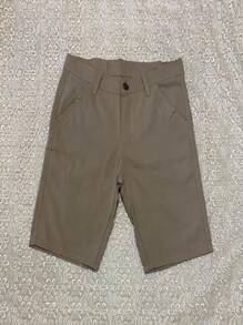 Men Shorts - Khaki - View 1