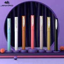 1pc Jinhao 519 Dynamic Series Iridium Black Fountain Pen Back To School - Black - View 3