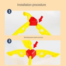 一套室内外飞行发射火箭，空气火箭发射器脚踏泵玩具，适用于感恩节、万圣节、圣诞节、生日、双十一礼物