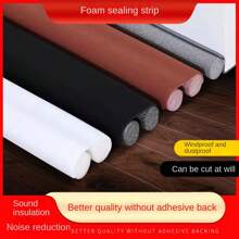 1pc Waterproof & Windproof Door Draft Stopper - White - View 1