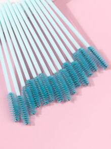 50入組眼部用品一次性化妝工具,睫毛刷,初學者便攜式眉毛刷螺旋睫毛刷