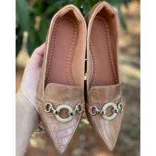 Women Flat Sandals - Màu be - Xem 4