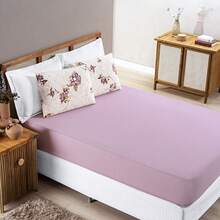 Sheet Sets with Pillowcases - 乾枯玫瑰色 - 查看 2