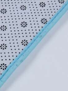 1 Miếng Flan mềm Màu xanh Bầu trời Đá cuội Thảm , Không trượt Đáy , Thích hợp Đối với Phòng khách , Phòng ngủ , Phòng tắm - Những viên sỏi dài màu xanh da trời - Xem 7