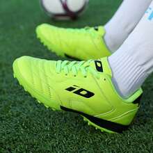 Nhẹ Thoáng khí Thu hút chấn động Đúng mốt Cổ điển Tối giản Hợp thời Thực tế Điền kinh Ngoài trời Bóng đá Giày Tập - màu xanh lá - Xem 5