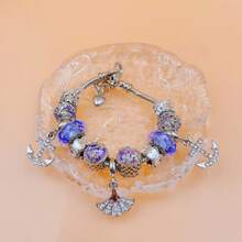 1pc Purple Man Guan Designer Pandova Own Brand Bracelet - Purple - View 2