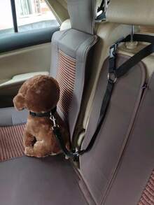 Pet Dog Round Ring Leash For Car Travel Safety - Multicolor - View 3