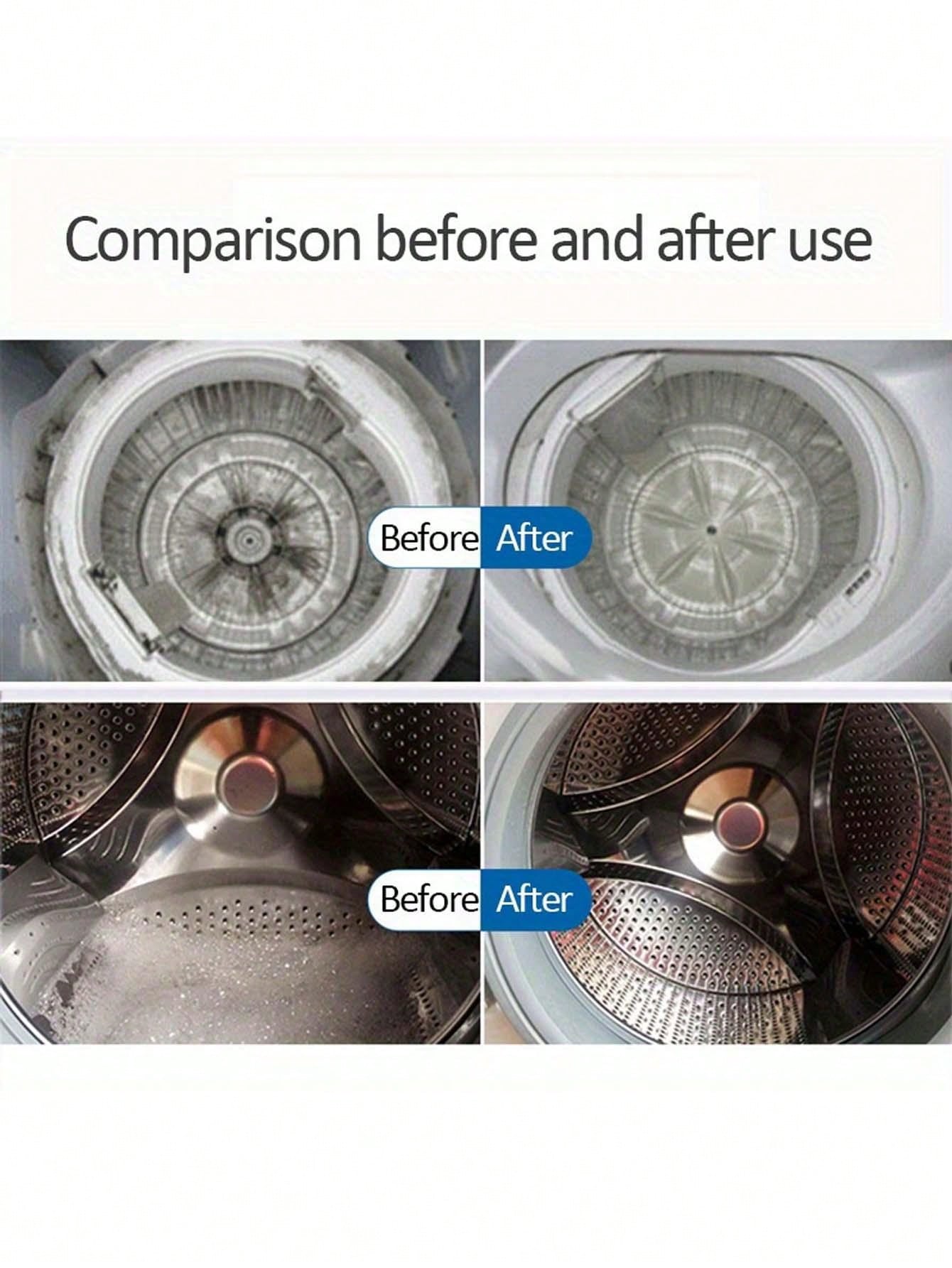 1pc Washing Machine Cleaner Effervescent Tablet For Front Load And Top