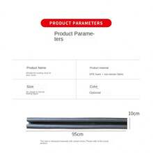 1pc Waterproof & Windproof Door Draft Stopper - White - View 8