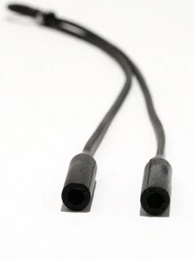 1pc Random Alphabet Beaded Sport Eyewear Retainer Candy Color Silicone Eyeglass Straps Adjustable Fashion Glasses Elastic Holder For Outdoor Sports Glasses Accessories For Women - Black - View 3