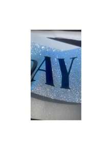 Silver Birthday Queen Sash - Silver - View 5