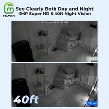 Em bé Giám sát Trong nhà An ninh WiFi Máy chụp hình 3MP Siêu HD Với Chảo Nghiêng Cử động Lý tưởng Đối với Em bé Và Thú cưng An ninh nhà cửa Nhiều Lưu trữ Tùy chọn - trắng - Xem 3