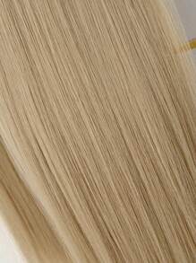 Bộ 4 miếng tóc nối dài 24 inch, kiểu ombre, thẳng, dạng kẹp, dành cho nữ, chất liệu tổng hợp, đủ dùng cho toàn bộ đầu. - Nhiều màu - Xem 9