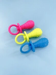 1 Pieza Suministro Para Mascotas Perro Tpr Masticable En Color Caramelo Con Sabor Para Afilamiento De Dientes, Solo Para Uso En Mascotas - Rosa - Ver 8