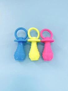 1 Pieza Suministro Para Mascotas Perro Tpr Masticable En Color Caramelo Con Sabor Para Afilamiento De Dientes, Solo Para Uso En Mascotas - Rosa - Ver 2