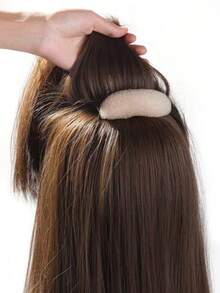 1pc Stylish Volume Hair Base Shaper, Plastic Hairpin Comb Clip Suitable For Gifts To Friends - Multicolor - View 4