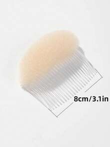 1pc Stylish Volume Hair Base Shaper, Plastic Hairpin Comb Clip Suitable For Gifts To Friends - Multicolor - View 7