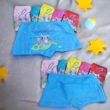 6 PIECE GIRL'S BOXER SET - Multicolor - View 3