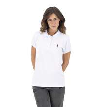 PLAYERA PIQUÉ DAMA HPC POLO - Blanco - Ver 2