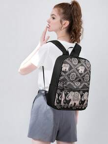 牛津布背包女性新時尚時尚手提袋旅行帆布女背包