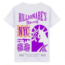 Men T-Shirts - 白色 - 查看 3