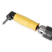 90 Degree Angle Screwdriver Drill Bit Holder Corner Extension Tool, Electric Screwdriver Bit - Yellow - View 8