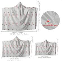 Chăn có thể đeo - Màu be - Xem 5