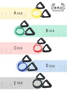 1pc Fitness Resistance Band - Green - View 3