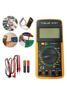 Multimetro Capacímetro Digital Profissional Portát BT-315 - Multicolorido - Visão 2