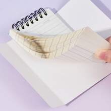 Cuaderno De Vocabulario Y Adorable Mini Bloc De Notas De Bolsillo Para Estudiantes - Rosa - Ver 8