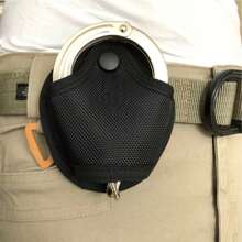 Ueasy Open Top Handcuff Case, Quick Release Cuff Holder For Duty Belt Handcuff Holder Law Enforcement Military Standard Size Cuff Pouch Nylon Material
