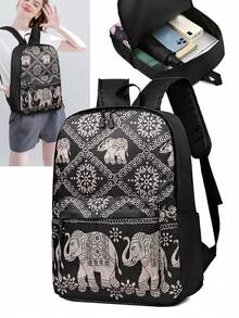 牛津布背包女性新時尚時尚手提袋旅行帆布女背包