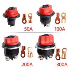 汽車電池斷電開關12v 24v海洋200a 300a雙電池通用開關2和3位置離線開關車船通用 - 藍色 - 查看 6