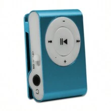 Mini Reproductor de Musica MP3 Micro SD - Azul - Ver 6