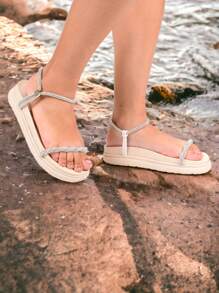 Women Flip-Flops - 白色 - 查看 2
