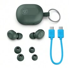 JLab JBuds Mini True Wireless Earbud Headphones & USB Charging Case, World's Smallest Earbud*, IP55 Sweat And Dust Proof, Bluetooth Multipoint, Be Aware Audio, 3 EQ Sound Settings, Crystal Clear Calls - 灰色 - 查看 10