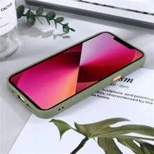 Hadaasi Vỏ điện thoại di động có nút hai màu cảm ứng từ tính màu xanh lá cây tương thích với điện thoại Apple/Samsung - xanh quân đội - Xem 9