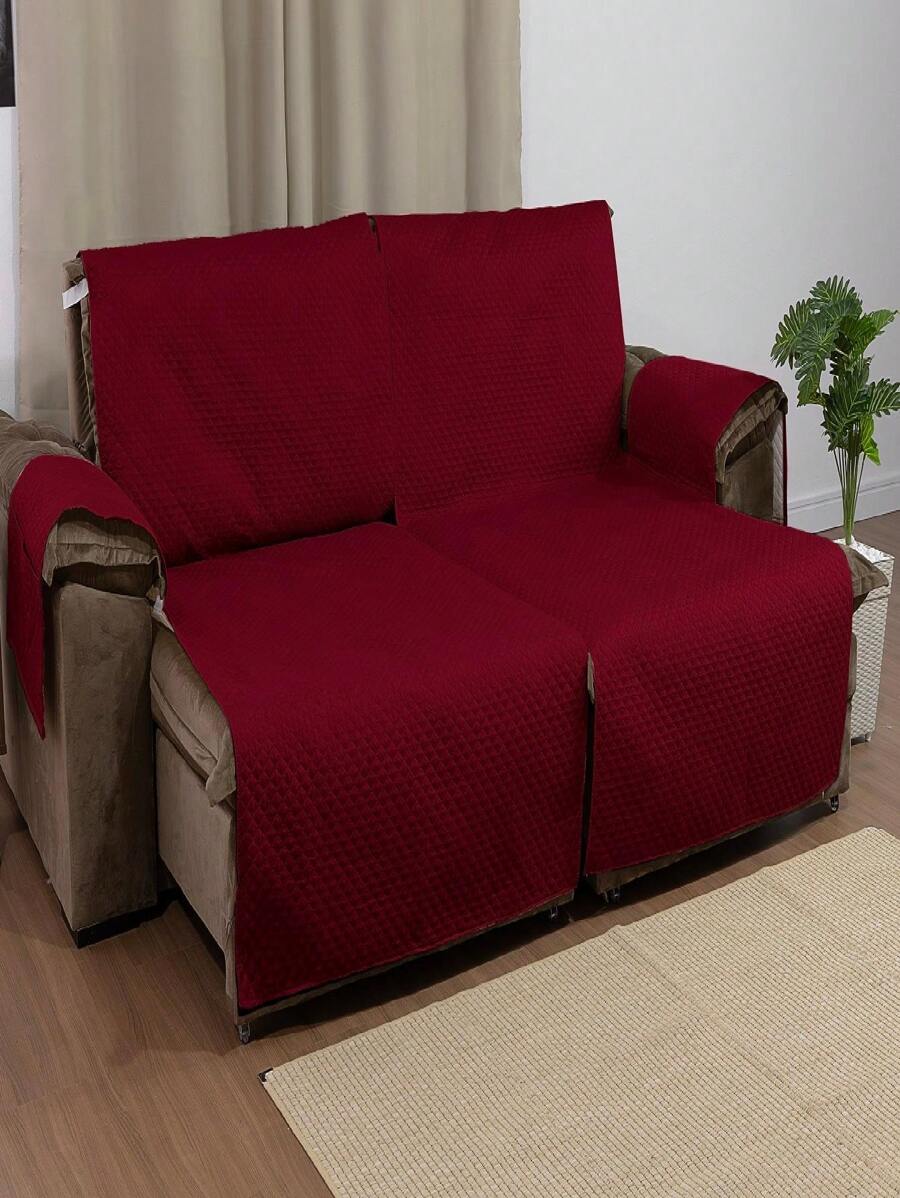 Sofa Covers - 酒紅色 - 查看 1