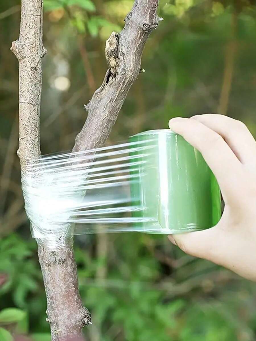1 Peça Fita De Enxertia De Árvore Frutífera, Filme Floral Flexível, Cinto De Enxertia De Reparo De Planta Para Corrigir Jardim - Ferramentas E Acessórios Manuais