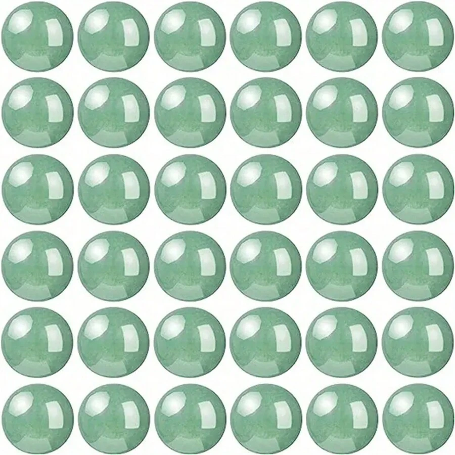 100 顆 6/8/10 毫米天然綠色寫岩玉石珠帶孔,含彈性手鍊繩,適用於手鍊、項鍊、珠寶製作和裝飾、治療水晶天然石材禮品