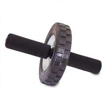 Rueda Abdominal Llanta 16 Cm Para Abdominales Uso Rudo - Negro - Ver 2