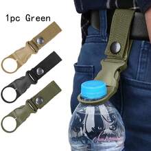 1個多功能水壺扣環,戶外旅行登山水壺環扣,戶外攜帶尼龍露營卡比納,戶外尼龍飲料瓶網帶扣環,多功能卡比納扣,便攜礦泉水瓶繩,尼龍腰掛瓶帶