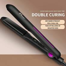 Dry/wet Dual-use Hair Straightener, Popular In Europe And America - Black - View 1