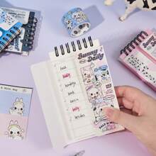 Cuaderno De Vocabulario Y Adorable Mini Bloc De Notas De Bolsillo Para Estudiantes - Rosa - Ver 10