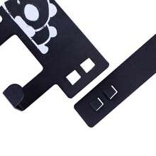 1入可拆式無需鑽孔6掛鉤懸掛在門、衣服、帽子、牆壁、櫥櫃上