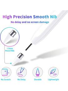 Stylus For Touch Screen, Peel-Off Stylus For Android And IOS Tablet/Phone, Rechargeable Universal Stylus Compatible With Apple Phone/Ipad/Phone Tablet